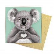Mini Greeting Card | Heart Koala